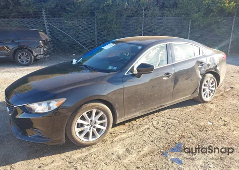 2017 Mazda Mazda6 Sport из США, поврежденный, VIN JM1GL1U55H1142061